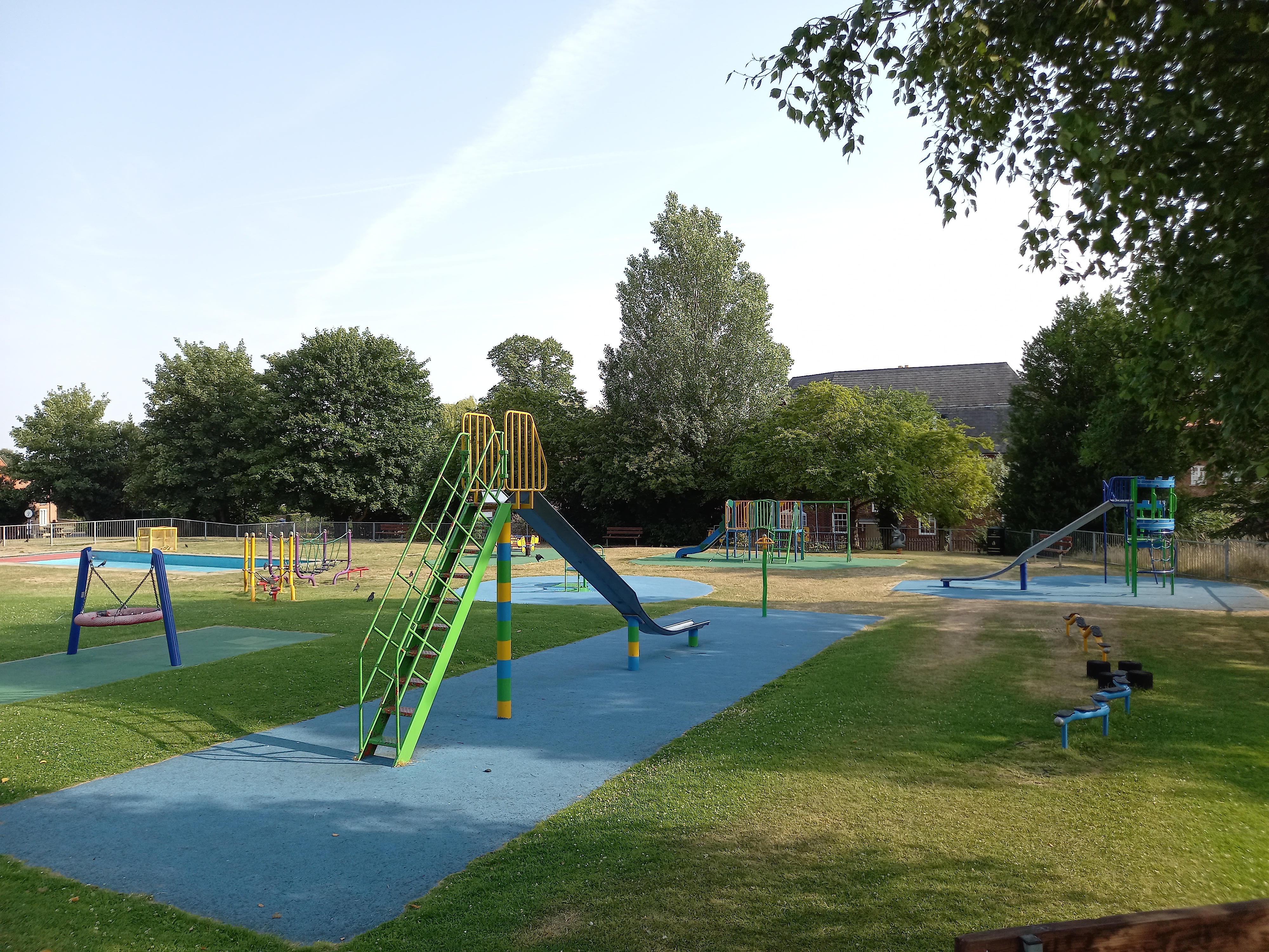 Play area in Dysart Park