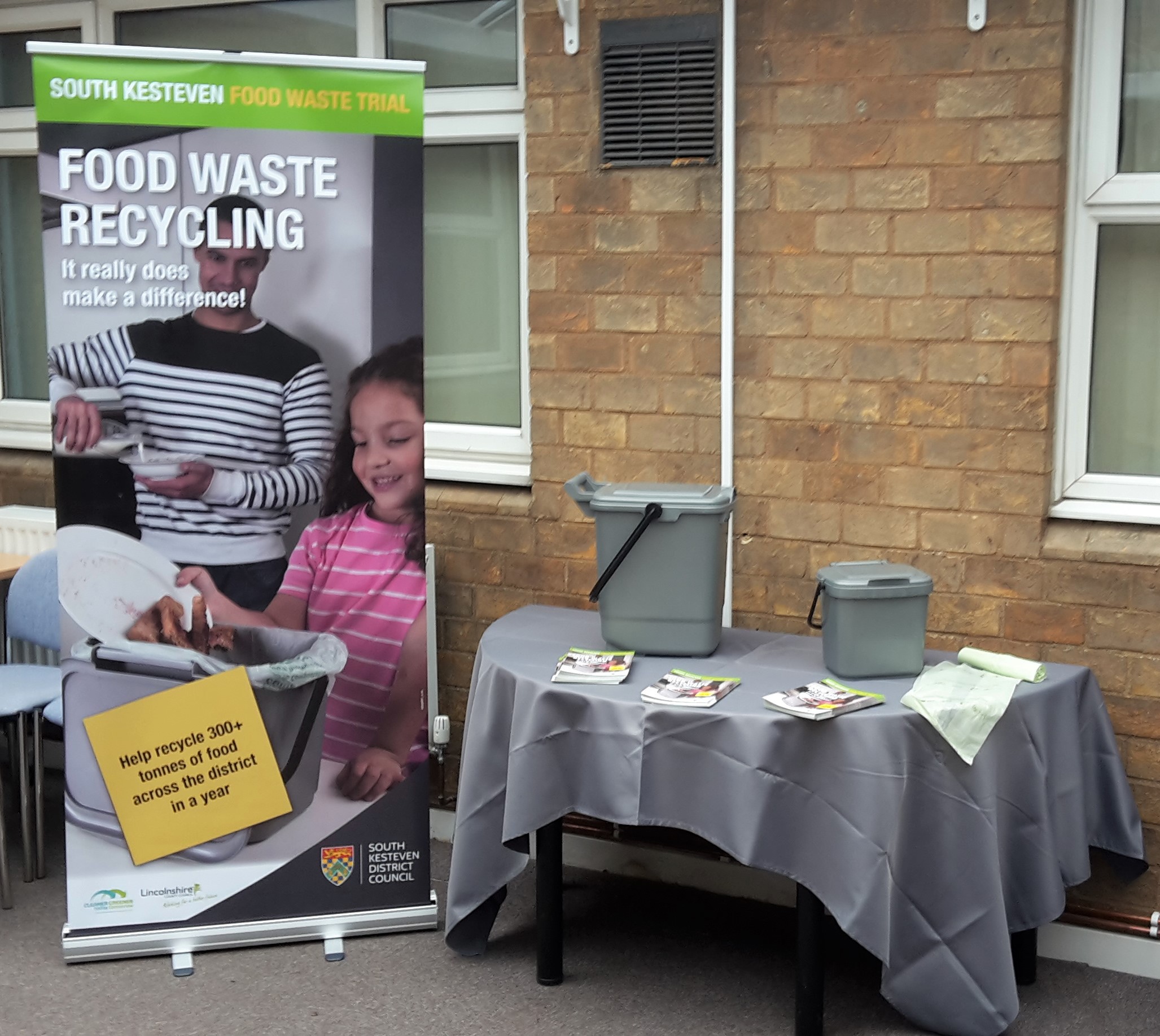 Food waste collection in South Kesteven