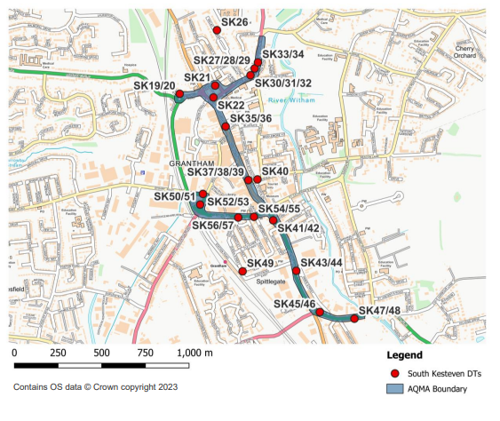 AQMA map