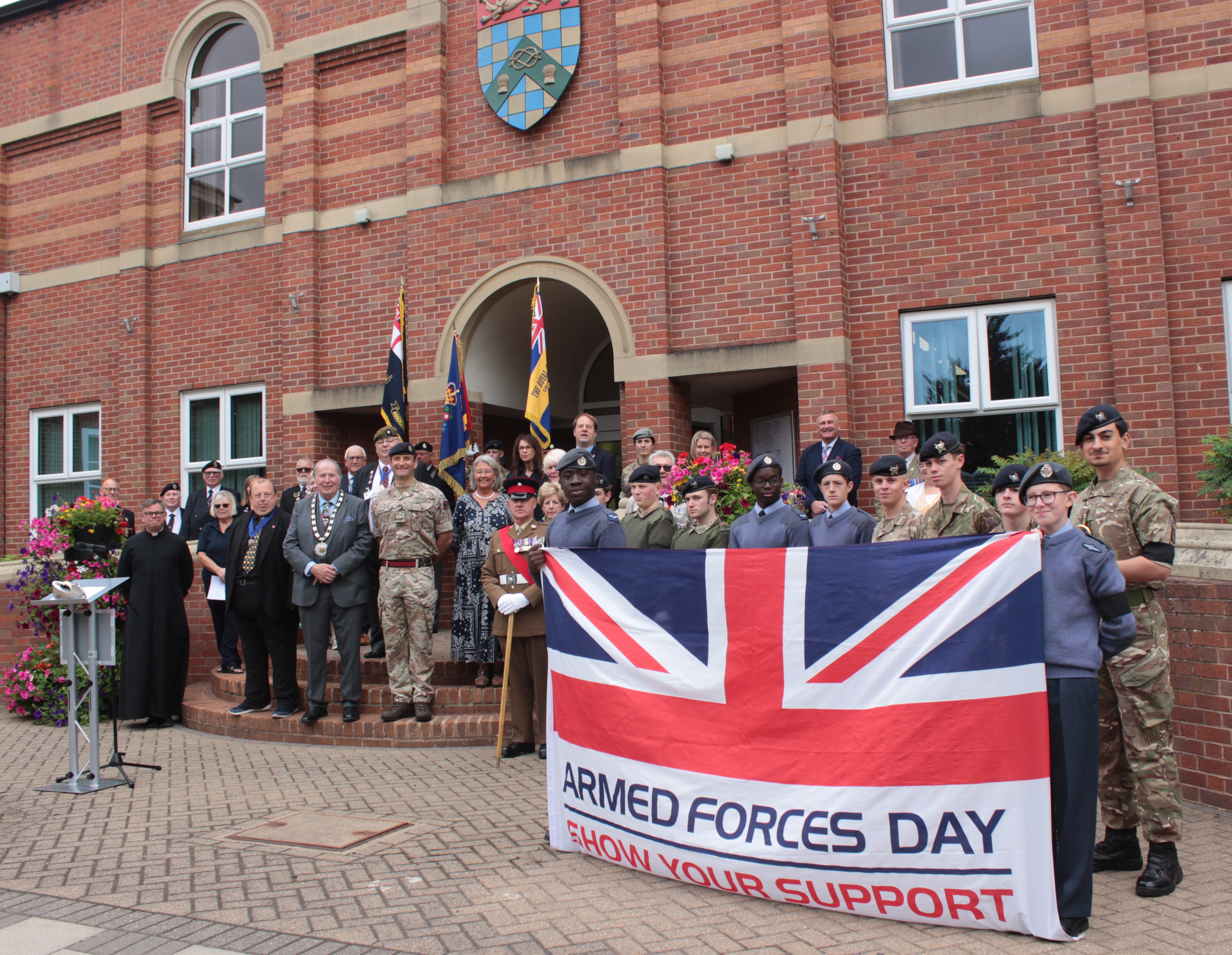 South Kesteven Armed Forces Flag Raising 2025
