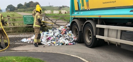 Bin lorry fires can be caused by vape or battery