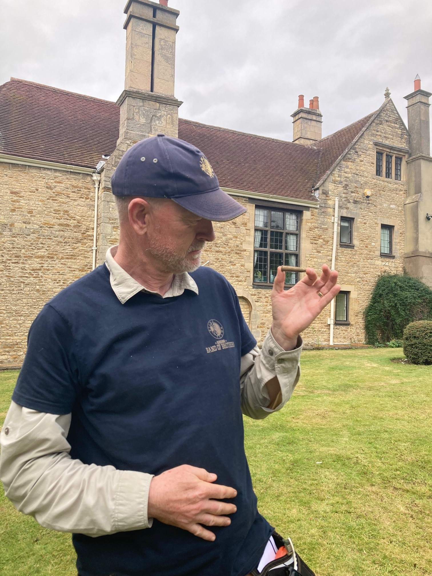 Detectorist David Ulke finds a WW2 bullet