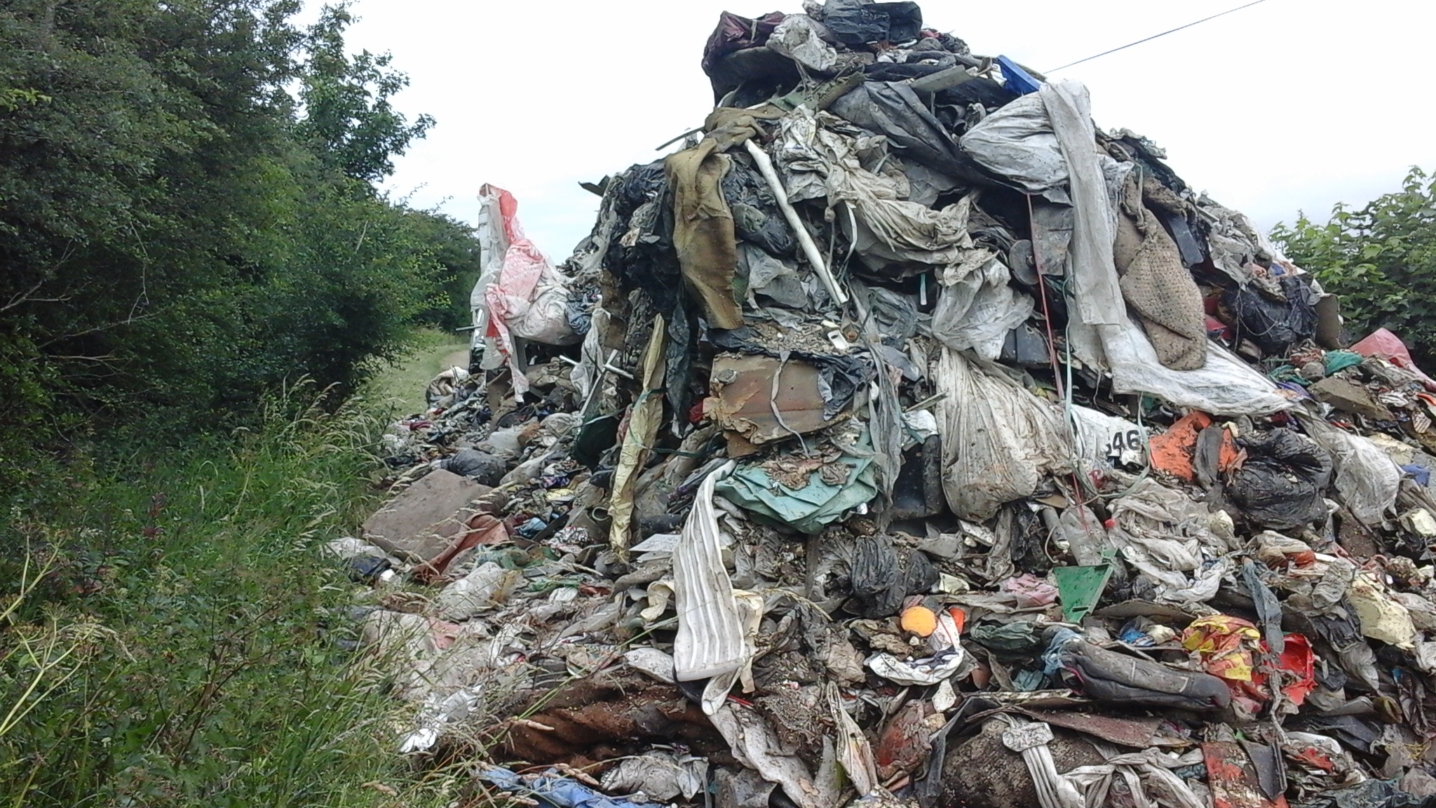 Example of fly tipping in South Ketseven 1