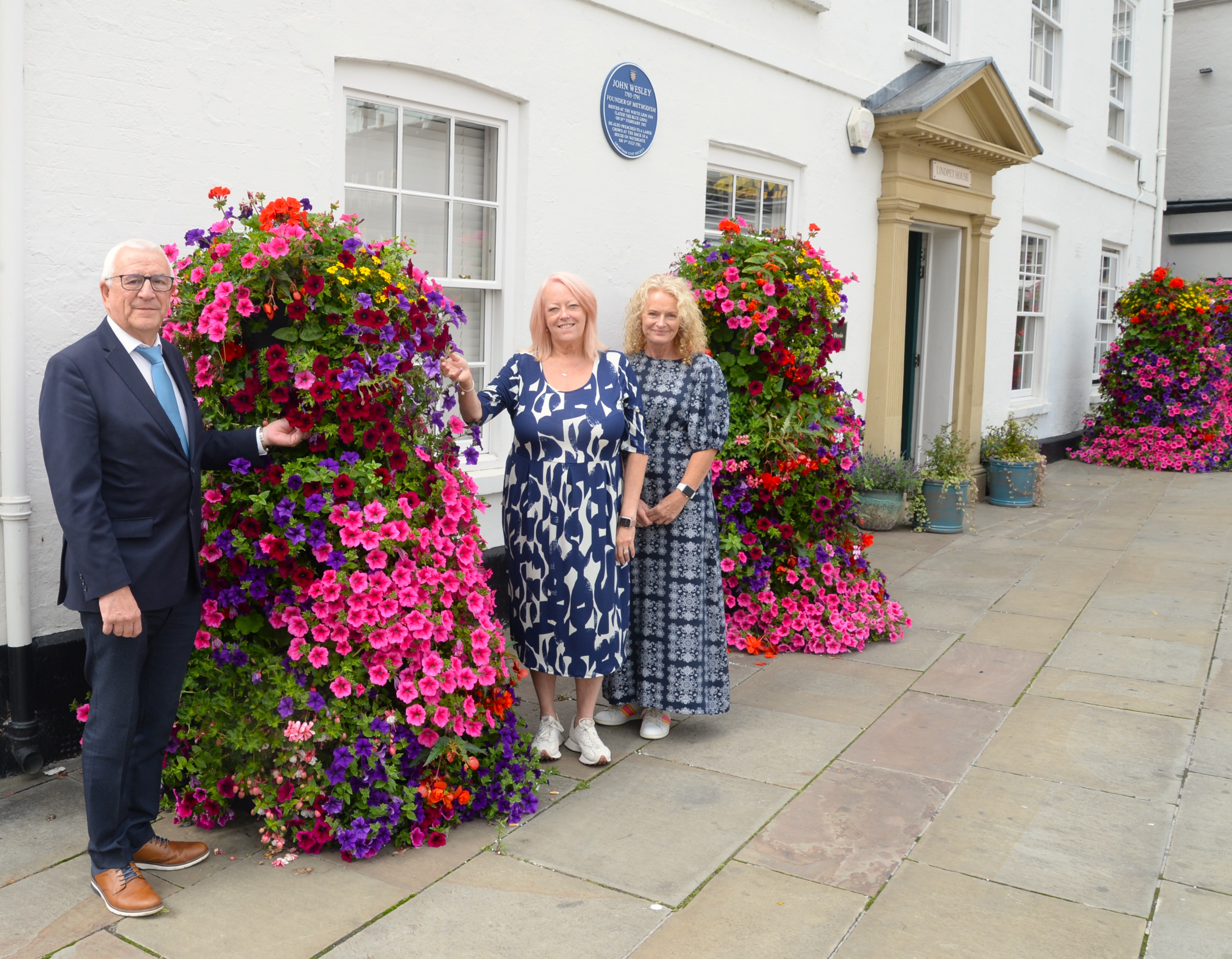 Grantham in Bloom judges