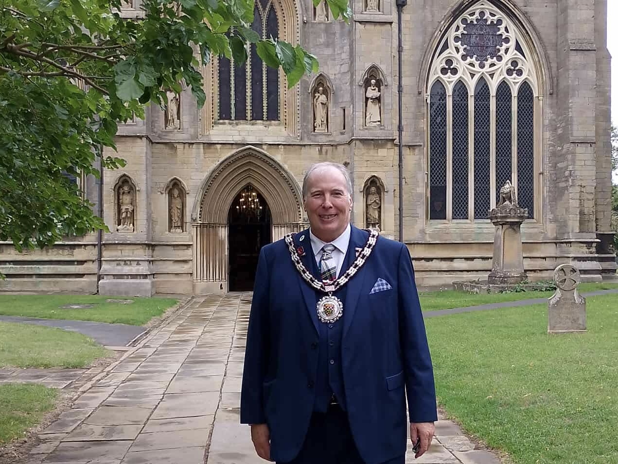 SKDC Chairman Cllr Ian Selby