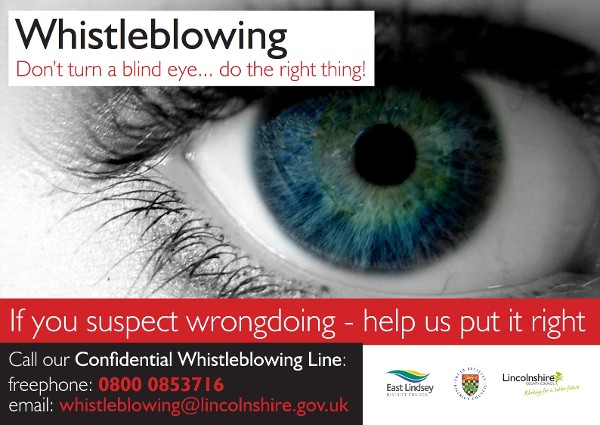 Whistleblowing Poster